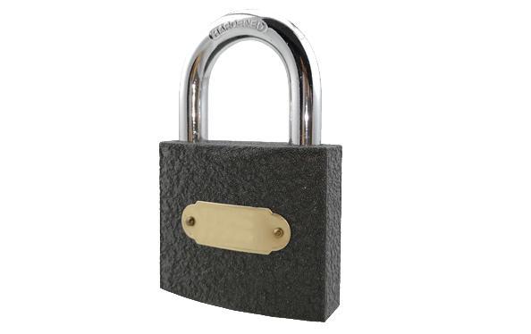 Top quality heavy duty grey iron padlock,wholesale,customized logo