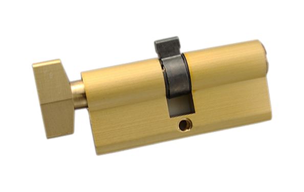 High security solid brass euro profile cylinder